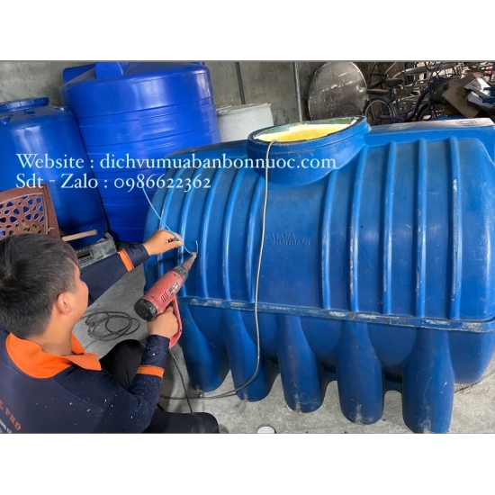 Dịch vụ hàn bồn nước nhựa tại nhà chất lượng giá rẻ ở tp.Hcm